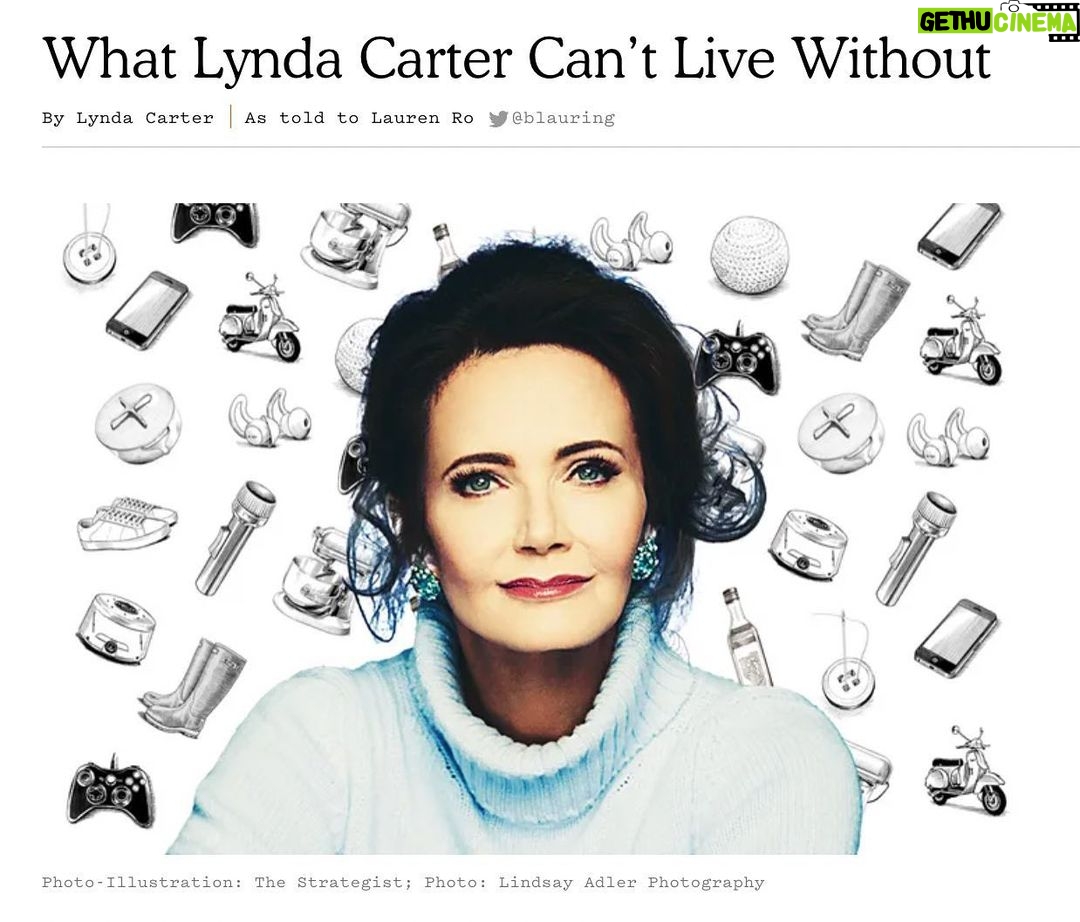 Lynda Carter Instagram - Maybelline makeup that goes on my lashes, Philz Coffee for those mid-afternoon crashes, Other than texts from my daughter who sings, these are a few of my favorite things… 😘 Thank you @nymag 😎 @jessica.carter.altman @maybelline @philzcoffee