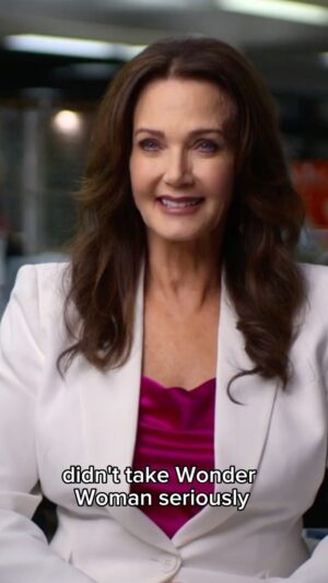 Lynda Carter Instagram - Never underestimate Wonder Woman. 💫💫💫
You can watch my full interview in the Warner Bros. 100th Anniversary special, now streaming on @streamonmax. #wb100