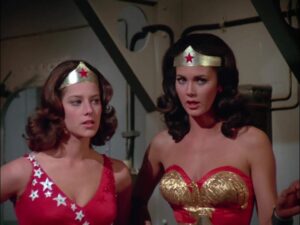 Lynda Carter Instagram - When you have a little sister who always copies you… 🙃 #wonderwoman