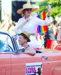 Lynda Carter Instagram - Never be afraid to be you. You are filled with wonder and magic just as you are. Happy Pride! 🏳️‍🌈