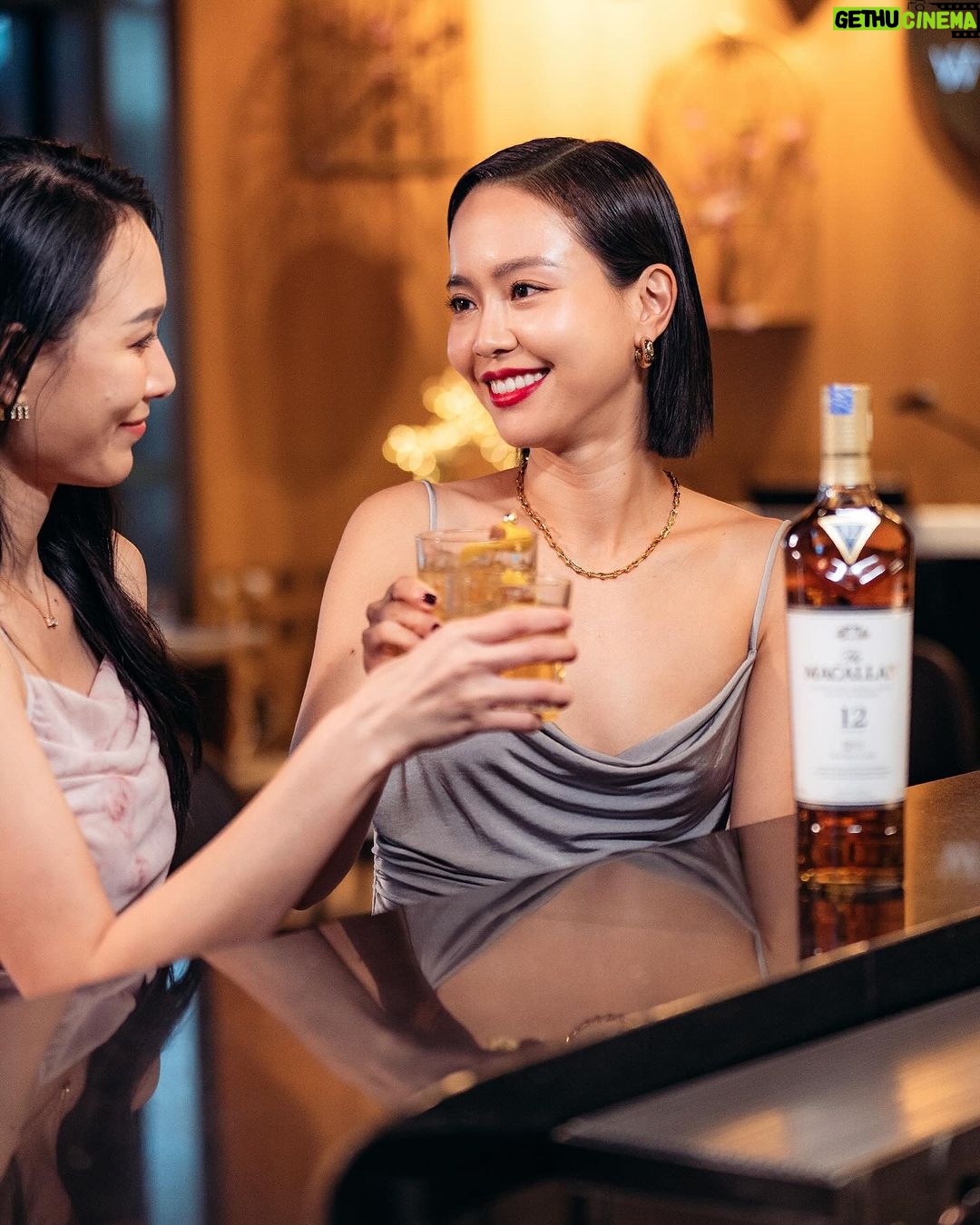 Lynn Lim Instagram - I believe that taste has the remarkable ability to evoke memories and transport you on a journey. With every sip of The Macallan Double Cask, it’s not just about tasting the exquisite notes, it’s also reliving cherished moments and embarking on a sensory journey that intertwines the present with fond recollections. Crafted without compromise. Please savour The Macallan responsibly. #TheMacallan #TheMacallanDoubleCask @themacallanjeremy @the_macallan @willowkualalumpur Willow Kuala Lumpur
