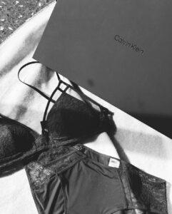 Lynn Lim Instagram - Spoilt with a touch of luxury, satin and premium lace. @calvinklein