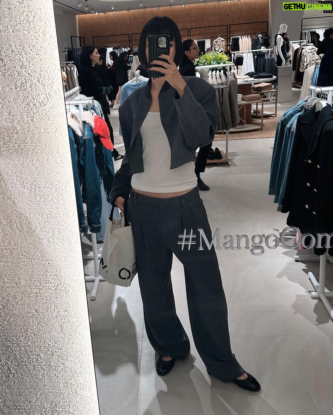 Lynn Lim Instagram - Captivated by the materials used in the latest flagship store of @mango in Mid Valley. Mid Valley Mall