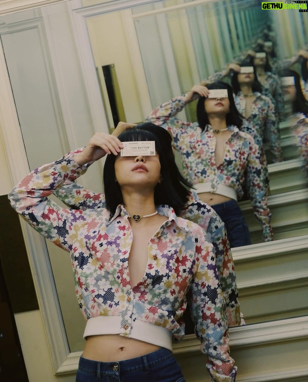 Lynn Lim Instagram - Over time, stories stay alive through transmission. A gift I received from the film, The Button. @chanelofficial spring summer 24’ Haute Couture film, will be up today. Malaysia time 9pm; Paris time 2pm. #CHANELHauteCouture #CHANELMY