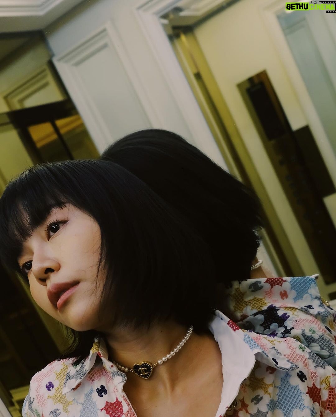 Lynn Lim Instagram - Over time, stories stay alive through transmission. A gift I received from the film, The Button. @chanelofficial spring summer 24’ Haute Couture film, will be up today. Malaysia time 9pm; Paris time 2pm. #CHANELHauteCouture #CHANELMY