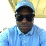 Lyriq Bent Instagram – Sunday funday on the golf range. Los Angeles, California
