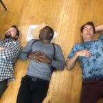 Lyriq Bent Instagram - Laying around on Carter2. This show is going to be lit 🔥 @mrkristianbruun @mrjerryoc @sydneypoitierheartsong was jealous 😉