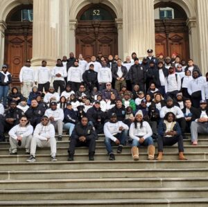Lyriq Bent Instagram - We had great weather for #menshealth walk/run across #brooklynbridge. Thanks #ChiefJennings for leading the masses. My bro @penny2020 thanks for inviting me out. Even though you wore those orange tights. Shoutout to all the officers for your service. #nyc #brooklyn #365 #24/7 #bridgethegap #healthylifestyle #puma #scarfstyle #shades #brothers #family #community