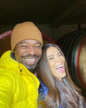 Lyriq Bent Instagram - Tomorrow night Friday November 12th tune into @lifetimetv for An Ice Wine Christmas The incredibly funny @roselyn_sanchez and the rest of the cast will have your emotions all over the place. It’s a great family movie. Directed by @jill_carter_director. I hope you enjoy it as much as we did. Happy holidays!!! #itsawonderfullifetime