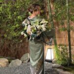 MARiA Instagram - KIMONO 後の帯が生け花のようになっていたのです💐 #MARiA #小美 #美依礼芽