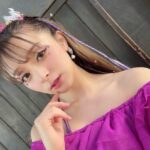 MARiA Instagram - 💜はっぴーばれんたいん💜 （チョコは無いので写真集オフショの甘メイリアお届けします） #MARiA #美依礼芽　#写真集HIMEオフショ　#オフショット　#valentine #valentines