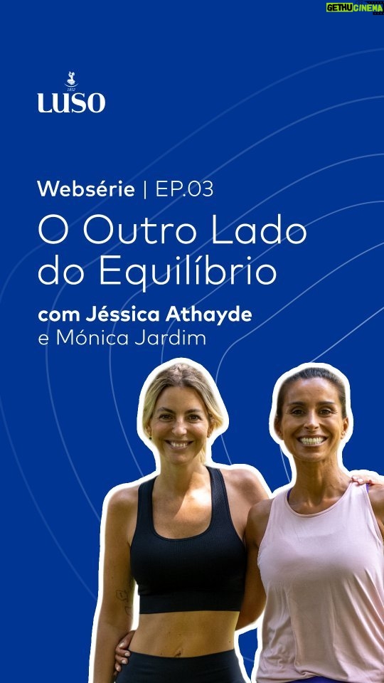 Mónica Jardim Instagram - Quando a @jessica_athayde me diz que não gosta de correr, eu pensei "ela vai ter de fazer um treino comigo!".... e foi o que aconteceu 😁 Em conjunto com a @aguadeluso desafiei a Jéssica a acompanhar-me numa corridinha e mostrar-lhe como pode ser prazerosa, até porque há sempre O Outro Lado do Equilibrio que precisamos de descobrir em nós! Se a Jessica aguentou? Ora o melhor é espreitarem o vídeo, até porque ela prometeu que em Outubro estaria comigo na meia-maratona da Luso! 😜💪🏽💙 #aguadeluso #naturalmenteequilibrada #pub