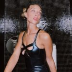 Mónica Mara Instagram - Ayer en el closing de la fashion week con mi chica @karinasoro 💅🏼 me desperté con el ojo rojo no es que me haya tomado nada soy una chica sana ya lo sabéis