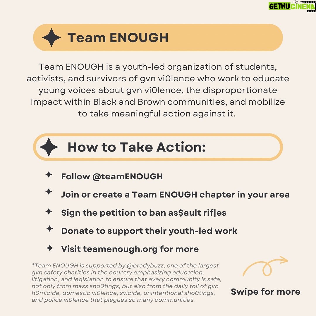 MILCK Instagram - Feel free to chime in with other resources that could help us evolve into a safer society.