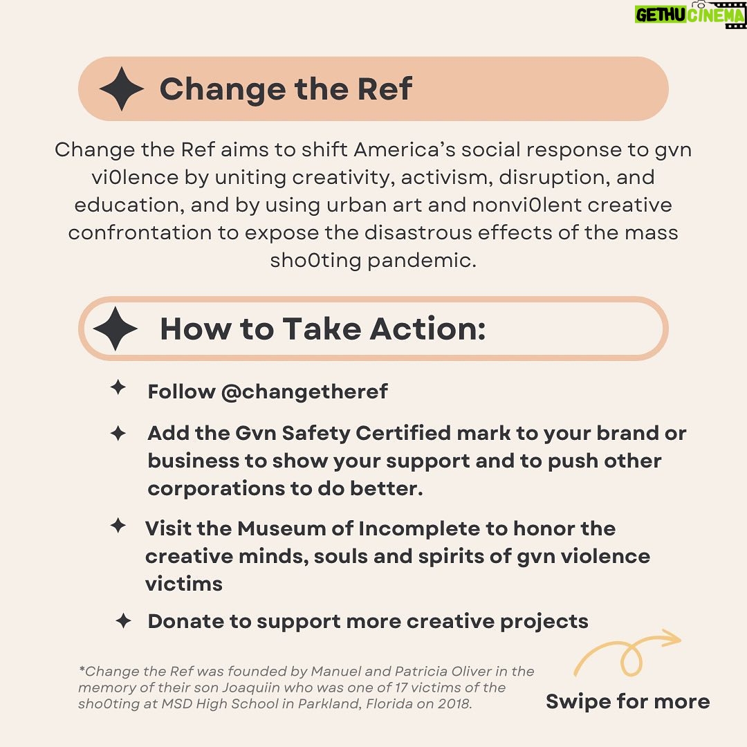 MILCK Instagram - Feel free to chime in with other resources that could help us evolve into a safer society.