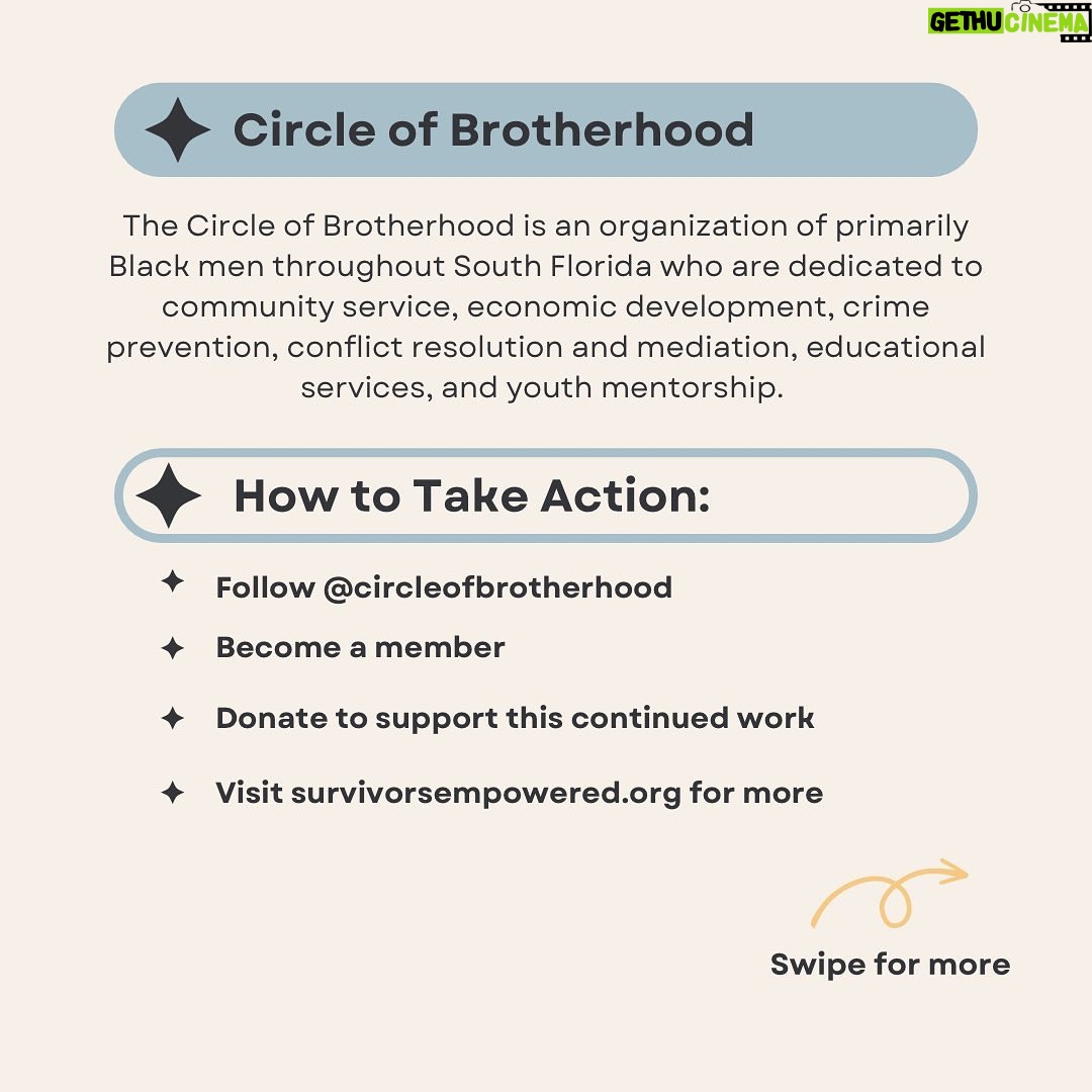 MILCK Instagram - Feel free to chime in with other resources that could help us evolve into a safer society.