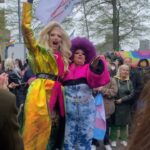 Ma'Ma Queen Instagram - Just a few snaps of last Sunday. I’m still processing how many people put time and energy in protesting and counterprotesting. All because my drag daughter @xtraxceptit and me are reading inclusive stories for children. An usually beautiful, meaningful, innocent yet important, joyful event. I hope with all my heart we can keep on doing this without having to counterprotest after. Without fearing we will be attacked or threatened for it. Thanks again for those who showed up and supported us! I love you. ♥️ #spreadlovenothate