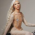 Ma’Ma Queen Instagram – Proud to be part of this years edition of @stunning.mag “Stunning by Nature” by @cyrieljacobs 
It’s always a pleasure to be photographed by you! 💖
Wig and dress by me 
#fashion #art #drag #fantasy #photography #unicorn #silver #fairy