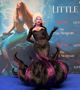Ma'Ma Queen Instagram - My dear sweet child, that’s what I do, that’s what I live for! So proud of this custome couture Ursula I designed and created for @vanessavancartier for the premiere of The Little Mermaid from @disney @disneynl and @disneybe This was the most complicated design I have ever created. This garment consist out of many intricate pattern pieces and a lot of invisible elements to make the design come to life. The structure consists or multiple layers to make the fabric stay in its organic shape. I have created this dress with all the talent I possess, all the craftsmanship I have trained for over the past years and all the love I have for my dear friend @vanessavancartier @xochelseaboy you did an amazing job with the make up making the Ursula character come to life! We created magic together! 💜💜💜💜💜💜 To complete this amazing collaboration 💜💜💜Wig by @wigmayson 💜💜💜 💜💜💜Gloves by @dglamour 💜💜💜