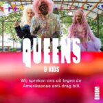 Ma'Ma Queen Instagram - Vorige week kwam het nieuws dat de Amerikaanse staat Tennessee een wet heeft aangenomen die drag shows aan banden legt, andere Amerikaanse staten zullen binnenkort volgen. Het nieuws heeft de queer community wereldwijd opgeschrikt, zo ook in Nederland. Daarom slaan The Drag Agency en Stichting UNBOXED de handen ineen om een tegengeluid te laten horen. Ze organiseren op woensdag 15 maart een Drag evenement in Amsterdam, speciaal voor kinderen. Het event zal vrij toegankelijk zijn. Op woensdag 15 maart zal er in Pacific in het Amsterdamse Westerpark een voorleesmiddag voor kinderen gehouden worden. Hier zullen diverse drag queens zoals initiatiefnemer Heisa Jynx samen met Abby OMG, The Countess (beide bekend van Drag Race Holland) en Hoax LeBeau (bekend van De Diva In Mij en kandidaat voor Nachtburgemeester Amsterdam) de aanwezige kinderen op een leuke interactieve manier voorlezen. Het inclusieve kinderboek Donnie van Lisa Maschhaupt oprichter van Stiching UNBOXED en mede-initiatiefnemer van dit event zal hierbij centraal staan. Info event Datum: 15 maart 2023 Tijd: 14.00-16.00u Locatie: Pacific, Amsterdam ps: ik zal zelf niet aanwezig zijn omdat ik niet in Nederland ben maar wil jullie allemaal alvast een hele fijne liefdevolle creatieve sprankelende middag toewensen! Liefs ♥️ Pacific Amsterdam