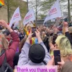Ma'Ma Queen Instagram - Just a few snaps of last Sunday. I’m still processing how many people put time and energy in protesting and counterprotesting. All because my drag daughter @xtraxceptit and me are reading inclusive stories for children. An usually beautiful, meaningful, innocent yet important, joyful event. I hope with all my heart we can keep on doing this without having to counterprotest after. Without fearing we will be attacked or threatened for it. Thanks again for those who showed up and supported us! I love you. ♥️ #spreadlovenothate