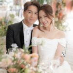 Ma Kwok-Ming Instagram - Had a wonderful celebration party with our beloved relatives in hk :) Many thanks to all those who helped out with the party 🫶🏻 Planner ｜ @ambridesmate Photography｜ @samanthakongphotography MC｜ @emceebonnie @siusiubonbon Flower & decoration｜ @freeconcept_hk Candy corner｜ @cakecohk Perfume bar & wedding favour｜ @sovosperfumery Photo booth & printing service｜ @miniboothhk 👰🏻‍♀️ Dress｜ @bridalistic_official 🤵🏻 Suit｜ @modetuxedo @urbanbymode Hair @jun_cy @bhc_peninsula Makeup @chloe0819