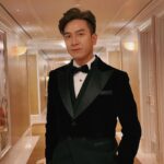 Ma Kwok-Ming Instagram - 好開心有機會同 高海寧小姐 1起参與 第四屆新時代國際電影節……將最佳男配角 頒給 “毒舌大狀” 謝君豪先生……😎😎😎 還記得自己曾經好幸運地 同 謝君豪先生参演過 電視劇 “下1站彩虹”……劇中他是我的哥哥……恭喜哥哥……🥳🥳🥳🎉🎉🎉🎊🎊🎊 @modetuxedo @urbanbymode