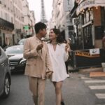 Ma Kwok-Ming Instagram - 一直沒有放婚紗照， 因為想保持一下神秘感給婚禮的來賓， 忍了這麼久，終於可以發了！ 非常感謝 @alden_chenyin 小白老師base在巴黎的團隊， 整個法國婚紗照之旅非常順利， 妝化小姐姐們也非常專業！ 非常喜歡拍出來效果 所以婚禮也決定一定要邀請小白老師， 所有賓客都非常喜歡出來的效果 也特別感謝 @misselvani 的介紹才認識小白老師😚 👰‍♀️ White wedding gown @trinitybridal @ritavinieris 🤵‍♂️ black suit @alexandermcqueen shoes @ysl Beige suit @ralphlauren style director @derekho_ styling @wiling_cc @creativecoven_