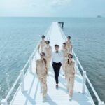 Ma Kwok-Ming Instagram - 謝謝老婆為老公安排咗個完美婚禮…… 每個細節都很美……流程安排得很好……大家都玩得很開心…… 😘😘😘 謝謝兄弟姊妹團……😎😎😎 outfit: @tomford shoes: @jimmychoo style director: @derekho_ styling: @willng_cc @creativecoven_ groomsmen outfits @ca_cindyalan