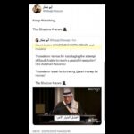 Maajid Nawaz Instagram - Netanyahu funded Hamas. Hamas wanted to scupper peace between Saudi Arabia and Israel under the Abraham Accords. Netanyahu needed war to stay in power. Everything you have witnessed us explaining to you in Radical Media is happening right before your eyes. War is the enemy of peace. Support peace, the Abraham Accords and love. The Shadow Knows 🥷 Radical Media 09 Oct 2023: “In this context, by assuring devastating Israeli retaliation in Gaza, this latest attack by Hamas firmly upsets any Saudi aspirations for leading peace initiatives in the region.” (See my Stories for link)