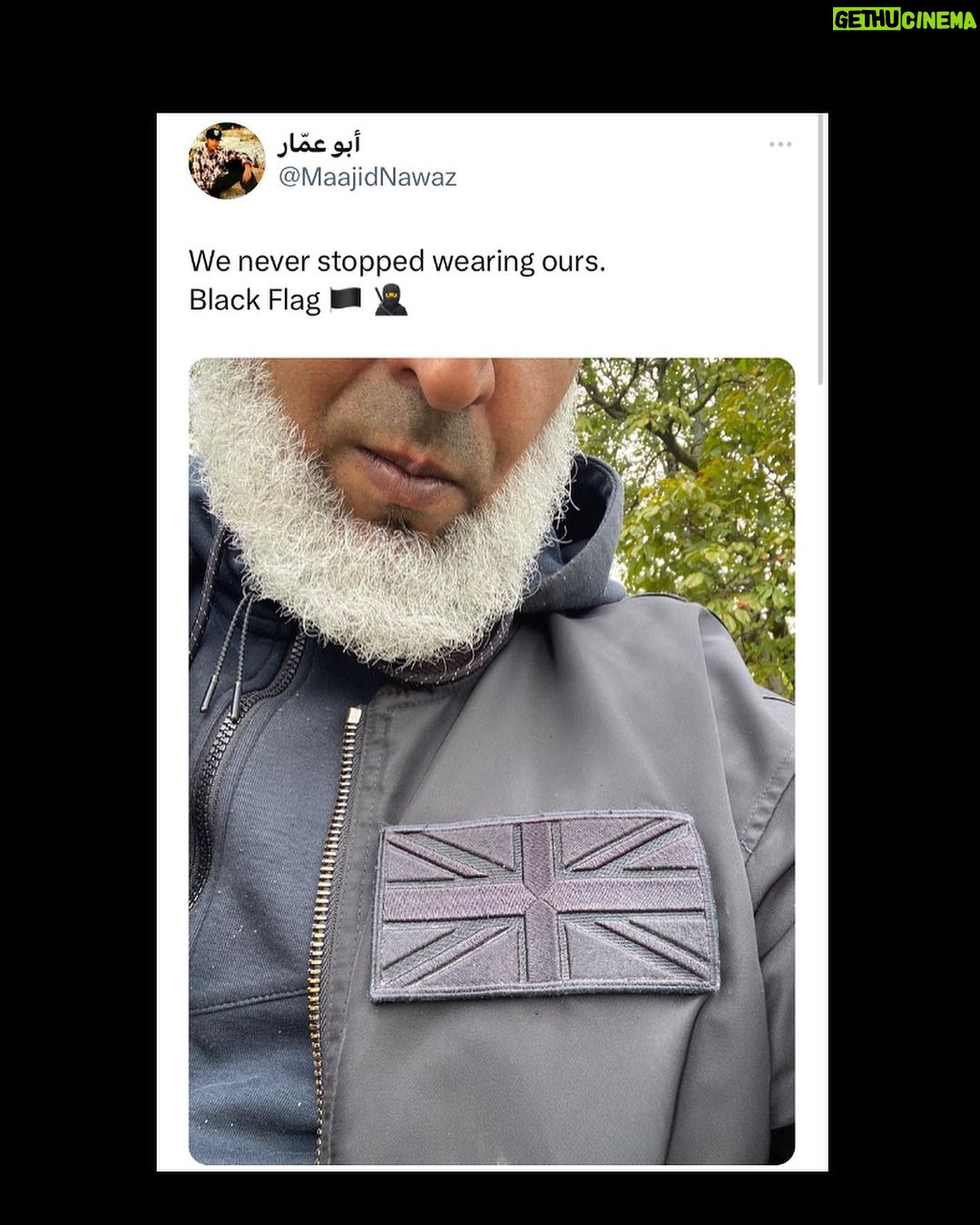Maajid Nawaz Instagram - The Shadow Knows 🥷 (Swipe left / 5 slides)