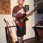 Mac Miller Instagram - This is a photo of me adding the last piece of music to the album. Swimming is available now. Link in bio. Los Angeles, California