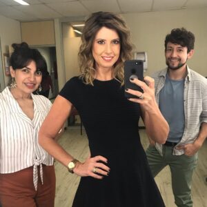 Macarena Pizarro Instagram - Puro talento @machehair y @cacoo_x Mejores asesores, buenas vibras y amistad de aaaaaños!! Los ❤️❤️❤️