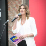 Macarena Pizarro Instagram - Lanzamiento de campaña de los ODS. Son 17 objetivos firmados por 193 países para tener un mundo mejor. #usatupoder Look @machehair @cris_makeuptv ❤️