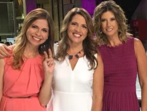 Macarena Pizarro Instagram - Backstage del #8m en @chvnoticias y @cnnchile  con @karinaalvarezv @la_monsealvarez @monicarincon2017 @burgos.matilde