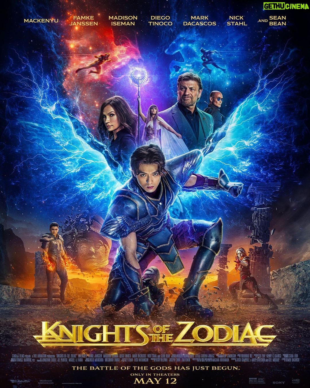 Mackenyu Instagram - Embrace your destiny and prepare to fight. #knightsofthezodiac coming to theaters May 12.