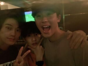 Mackenyu Instagram - 偶然ばったりたけりょーとじゅんじゅん
#今年一番テンションが上がった夜