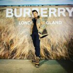 Mackenyu Instagram – @burberry 
#burberryouterwear