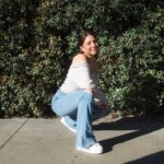 Mackenzie Ziegler Instagram - put on jeans, but add a little.. flare! @americaneagle #aepartner #aejeans