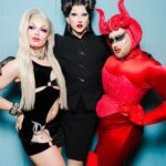 Madame Madness Instagram - 😈 THE DEVIL MADE ME DO IT 😈 Flashback to Paris Queer Winter Market 2022 @marchedrag with @madamemadness, @mllekisss and @janaitrejo What a fun day! 🎄 Photos by @janaitrejo Paris, France