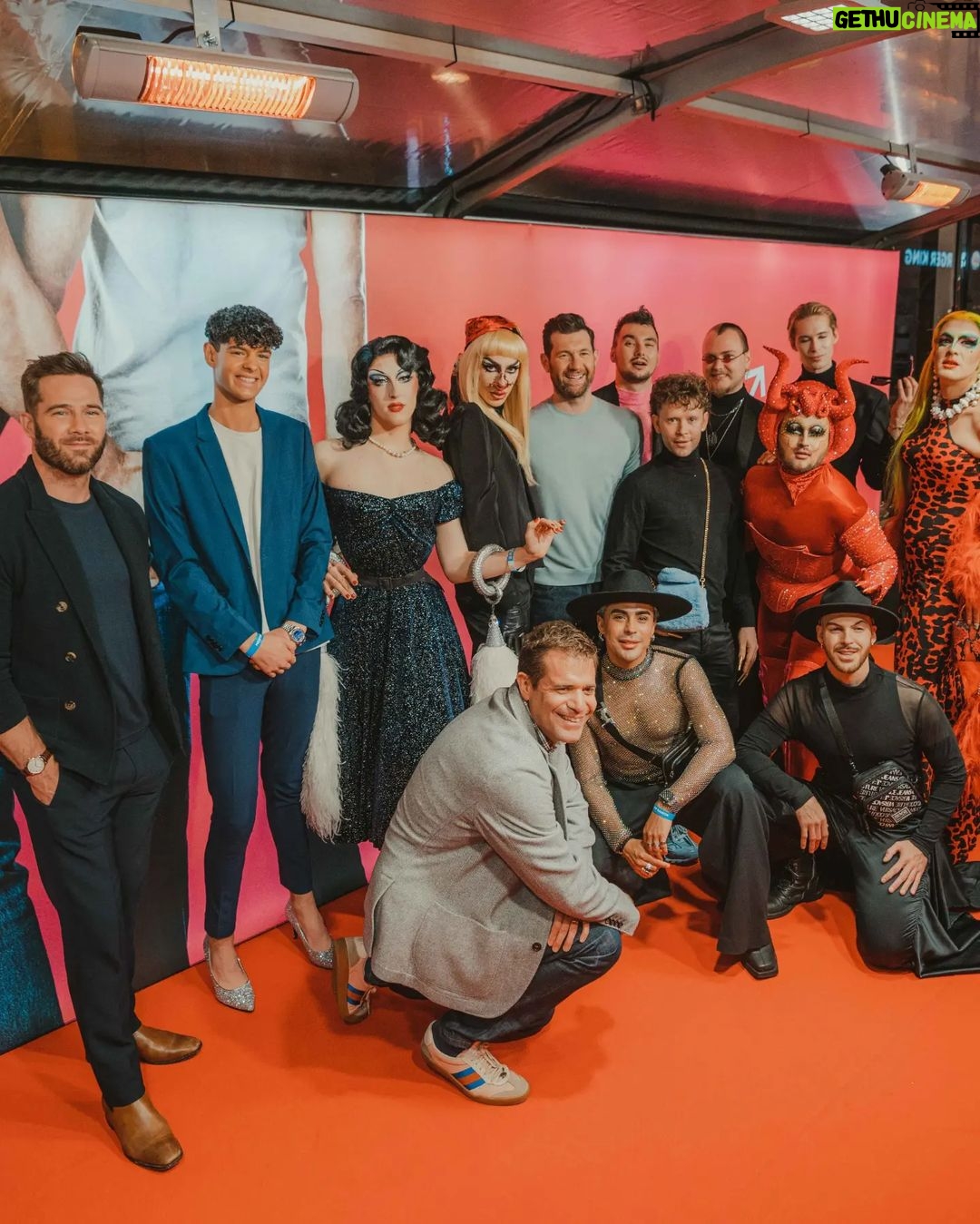 Madame Madness Instagram - At the premiere of @brosthemovie Thankyou @universal_nl @gjkooijman for inviting me and having a cute photo moment with @billyeichner & @ten_minutes_younger Decided to blend in with the red carpet 😎 Bros is such a good movie with a complete LGBTQIA+ cast! It's hysterical and you will find yourself saying: "omg relatable!" I recommend everyone to watch Bro's in a theatre near you . . . . #love #festival #drag #dragqueen #dragraceholland #wig #wigcage #milkshakefestival #beautiful #happy #cute #gay #art #makeup #fun #fashion #photooftheday Amsterdam, Netherlands