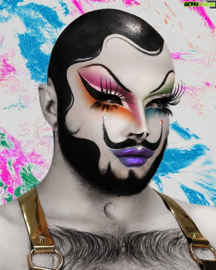 Madame Madness Instagram - GAGATRONDRA 🎨🤡 My @gottmik inspired makeup LEWK . . . . #drag #pride #dragqueen #dragrace #RPDR #dragraceholland #transformationtuesday #cute #dragmakeup #mua #makeup #love #instagood #instamood #instadrag #photooftheday #tbt #beautiful #happy #fashion #ootd #fun #igers #amazing #beauty #gay #gayguy Amsterdam, Netherlands