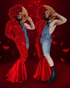 Madame Madness Instagram - A rose garden can only grow if the grower takes good care of it. 🌹 Thanks you @katsorcism and @teun_seuren helping me make this dress. Rupaul's Drag Show