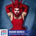 Madame Madness Instagram – See you at @RuPaulsDragCon UK ’23 happening January 6, 7, and 8, 2023!  Snatch your tickets starting May 15th! Sign up to be the first to know when they drop at uk.rupaulsdragcon.com
.
.
.
.
#drag #valentines #dragqueen #dragrace #RPDR #dragraceholland
#transformationtuesday #cute #dragmakeup #mua #makeup #love #instagood #instamood #instadrag #photooftheday #tbt #beautiful #happy #fashion #ootd #fun #igers #amazing #beauty #gay #gayguy ExCeL London