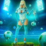 Madame Madness Instagram - SHE'S AN ALLSTAR.. ⚽👄💄⭐✨ MEET KIMMY COUNTER! I had a lovely time doing makeup @casjansenofficial for Make up your mind Produced by @herriemakersproductions Outfit by @isabell.schulz.atelier Lashes by @gayamua Photo by @robster16 Amsterdam, Netherlands