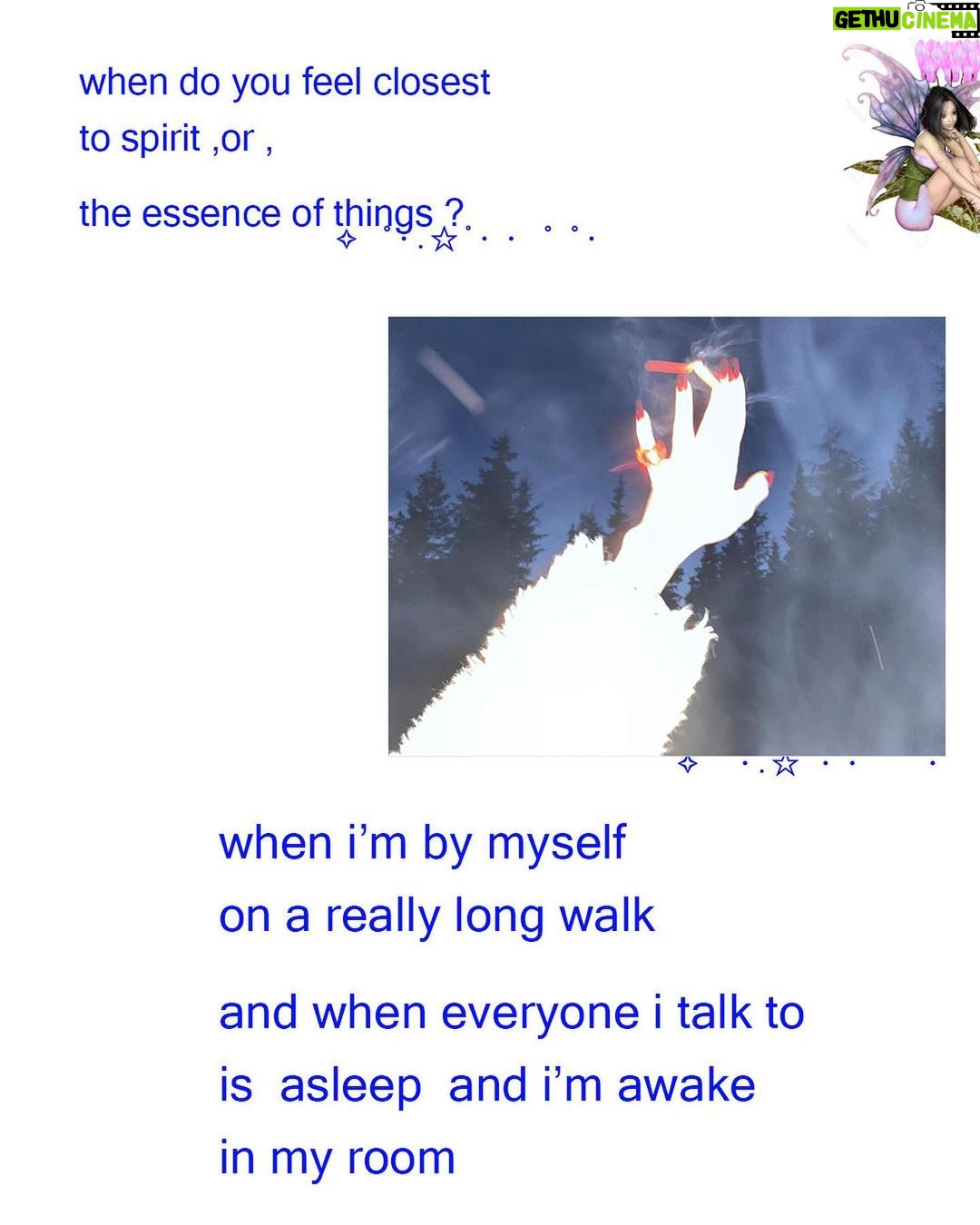 Maddie Phillips Instagram - Maddie Phillips’ essence inspired us to explore the meaning of the fairy archetype in today’s Infinity Mirror 🪞click bio for full , free piece @themaddiep