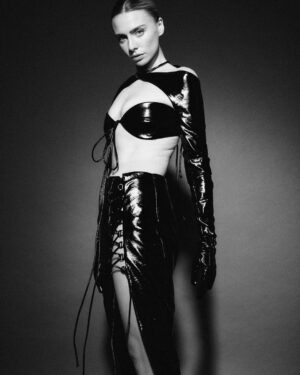 Maddie Phillips Instagram - 𝓮𝓷𝓲𝓰𝓶𝓪 

𝓫𝔂
Photographer: @brianvanwyk 
Creative Director: @adriana.marchand 
Stylist: @emjwatt 
Set Design: @behckxs 
Hair Stylist: @erinklassenhair 
Make Up: @maxine_munson 
Falconer: @icaruslost 
Photographer Assistant: @laurabaldwinson 
BTS: @mayaafrancis 
@ssense buyer: @maxtrainor 
Nails: @reallyhotgirl 

**this shoot was commissioned and photographed before the SAG strike against the AMPTP**