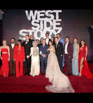 Maddie Ziegler Instagram - if you had ever told me i’d get the chance to be a part of a steven spielberg movie, i would’ve never believed you. a dream doesn’t even begin to describe last night. thank you to steven and kristie and the entire west side story family. i can’t wait for everyone to see this beautiful movie. so much love xx❤️