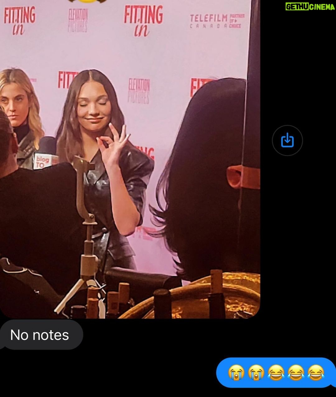 Maddie Ziegler Instagram - fitting in premiered last night in toronto. i’m so thankful and full of love ❤️ this film means the world to meeeee🥲