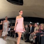 Maddie Ziegler Instagram - @toryburch spring/summer 24 show at #nyfw 🖤 #toryburchss24 American Museum of Natural History